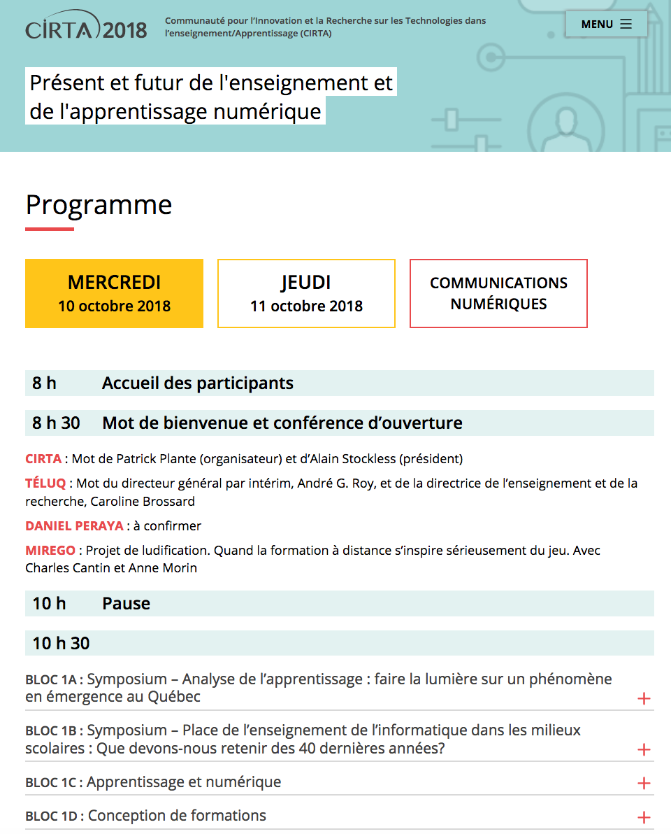 img programme cirta 2018